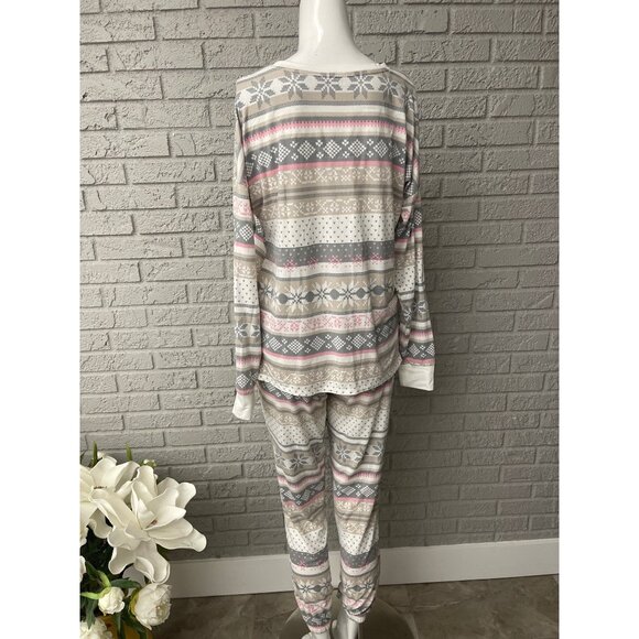 Simply Vera Women's Multicolored Soft 2 Pcs Pajama Set Size S - Picture 4 of 11